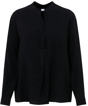 Seidensticker Damen Bluse - Tunika - Klassisch - Elegant - Bügelleicht - V-Ausschnitt - Regular Fit - Langarm - 100% Viskose