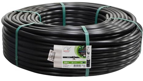 Jardibric - Tuyau Goutte à Goutte 13x16 mm Non Percé 100 m - Tube PE Irrigation Jardin pour Arrosage Goutte à Goutte