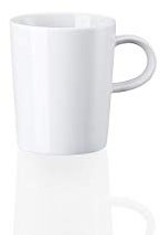 Arzberg 2 x Becher mit Henkel 0,28 l - CUCINA Weiß/WHITE 42116-800001-15505
