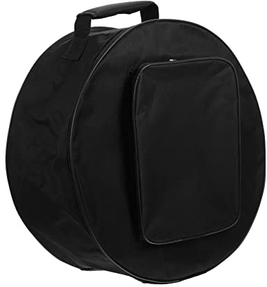 Tragbare Snare Drum Tasche 13/14 Zoll aus Oxford, Schwarz | Outdoor Einsatz, Praktischer Tragebeutel für Instrumente, Leicht zu Transportieren
