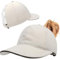 Baynetin Pferdeschwanz Baseballkappe Damen Sommer Einstellbare Schnell Trocknende Atmungsaktiv Baseballmütze Unisex Criss Cross Hüte Sport Mütze (Beige)