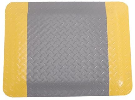 Strapazierfähige, antistatische Anti-Ermüdungsmatte für Zuhause, Büro, Garage, Fabrik, Werkstatt, stoßdämpfende Gummi-Schwammmatte mit Anti-Rutsch-Funktion (1100 x 20 cm)