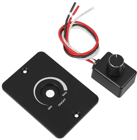 Alipis Interruttore Dimmer Per Luci Led Interruttore Dimmerabile Per Camper e Rimorchi Regolazione Manuale