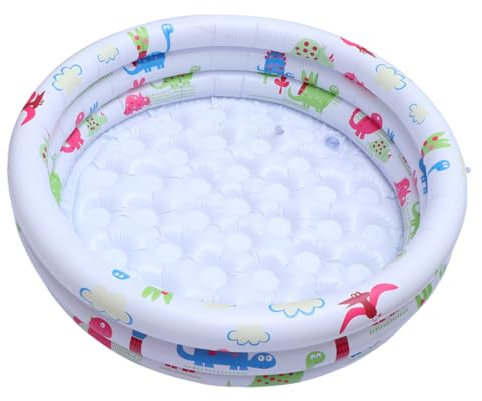 SUPVOX Piscine Gonflable Ronde Petite pour Garçon Fille avec Pompe Extérieur Piscine De Natation pour Tout-Petits