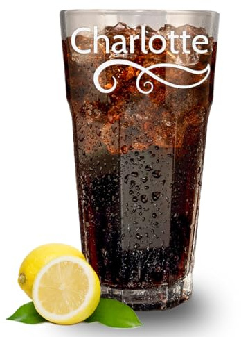 polar-effekt Cocktailglas 480 ml transparent Geschenk mit Gravur - Glas für Cocktails & Drinks mit Namen - Spülmaschinenfestes Trinkglas - für Mai Tai & Gin Tonic
