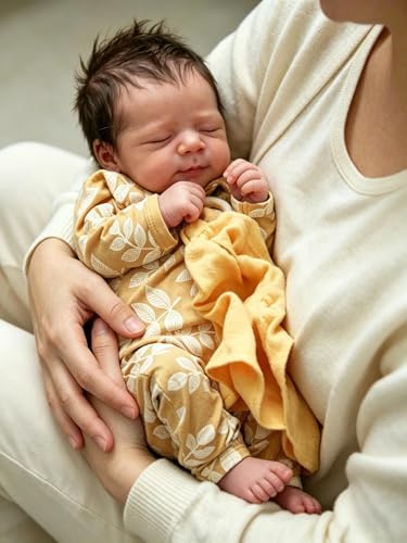 Zero pam Reborn Baby Lebensecht Jungen, 48CM Lebensechte Reborn Baby Junge Wie Echt, Lebensechte Babypuppen, Reborns Babys Puppe Junge Mit Haaren, Puppe Ab 3 Jahre