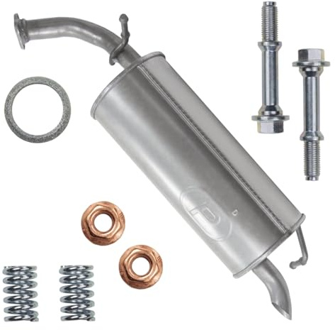POLMOstrow Auspuff für Toyota Yaris 1 I P1 1999-2005 | Endtopf, Motoren: 1.0 - 1.3 | Fließheck