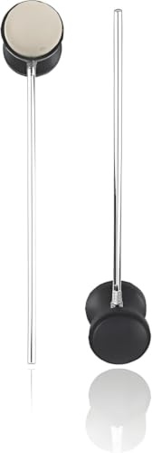 Bass Drum Pedal Beater, langlebiger Filz-Schlägel mit Edelstahlschaft für Schlagzeug, Upgrade Ersatzkit für Drummer bei Studio und Proberaum