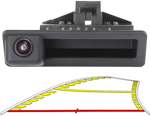Caméra de recul pour véhicule avec Ligne de Guidage Dynamique Intelligente pour BMW E82 E88 E84 E90 E91 E92 E93 E70 E60 E61 E39 3 5 X5 X6, caméra de recul de Voiture avec Objectif fisheye 170