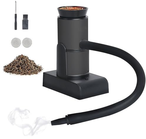 Tragbarer Lebensmittelräucherer Räucherkanone Kaltes Mini Handräuchergerät Kit Handräuchergerät für Cocktails Getränke Fleisch