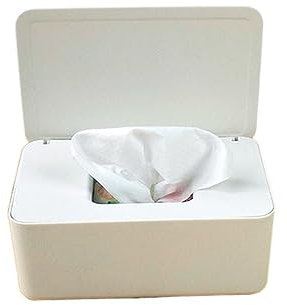 HEXEH Multifunktionaler Tissue-Box-Halter Feuchttücher-Spenderhalter mit Deckel, staubdichte Taschentuch-Aufbewahrungsbox for Zuhause und Büro Dekorativer Serviettenhalter (Color : 1)