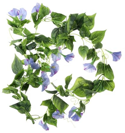 MAGICLULU Künstliche Blumengirlande Ranken Aus Kunstblumen Hängende Dekoration Für Garten Und Terrasse
