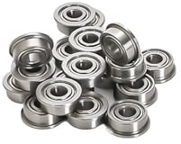 5 pezzi F693ZZ 3x8x4mm Cuscinetti flangiati Cuscinetto a sfere a gola profonda