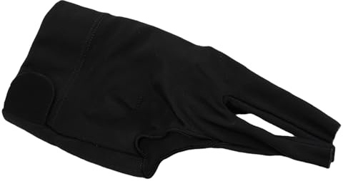 Pongnas Professionell 3-fingrar Biljardhandske för Högerhand – -Slip Andningsbar Sporthandske med Ventilerad Handflata och Ergonomisk Passform för Män och Kvinnor