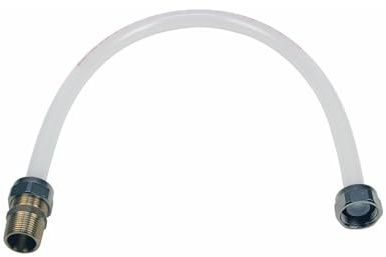 Inlet Hose Extension Hose Dishwasher Washing Machine End Piece Straight/Straight 0.5 m Alternative Wirsbo-inPex 70 °C for Hot Water 3/4 Inch such as AEG Balay Bosch Constructa Electrolux