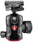 Manfrotto Testa a Sfera Compatta 496,Testa a Sfera Fluida per Treppiede Fotocamera, Stabilizzatore Fotocamera, Accessori Fotografia, per Inquadrature Impeccabili