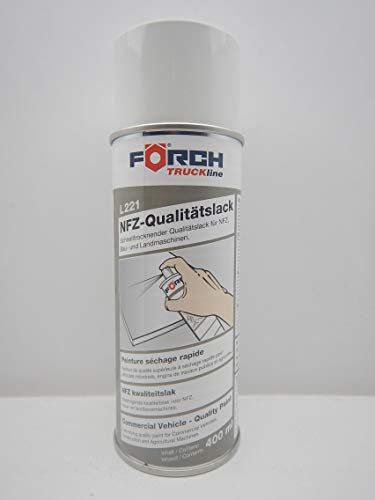 FORCH WEISS IC194 HG LKW BAUMASCHINE LACK LACKSPRAY SPRAY SPRAYDOSE 400ML (1)