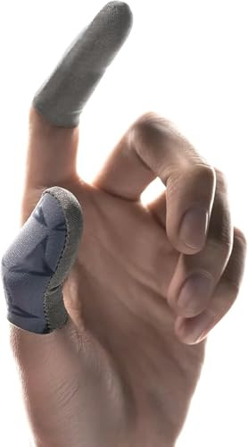 MODJUEGO Gaming-Fingerhüllen, professionell, schweißfest, rutschfest, PUBG, Handyspiele, Daumen, Kinderbett, ultradünne Hülle, Handy-Zubehör (1 Paar) (2 Paar)