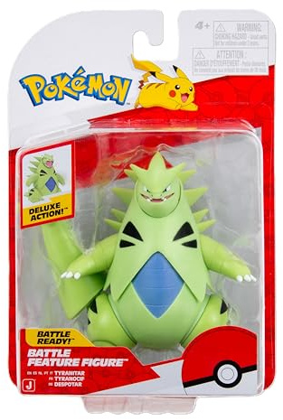 Pokémon Figuras 11 cm Tyranitar – Juguetes Nueva 2024 – Figuras Licenciado Oficialmente Juguetes