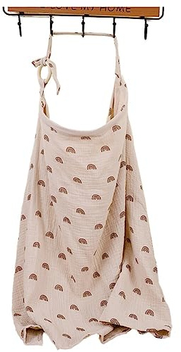 Stillschal Stilltuch für Unterwegs Sichtschutz beim Stillen,Baumwolle Stillschürze Nursing Cover Stillcover,Schürzenähnlicher Still-Schal,Mutter Kind Schal,Stillschutz für Mama,Breastfeeding Scarf