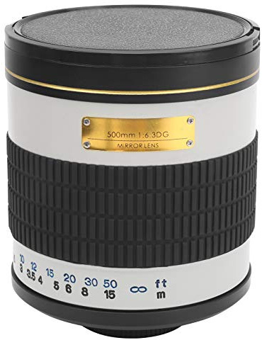 Téléobjectif miroir grande ouverture pour monture EF (Blanc)