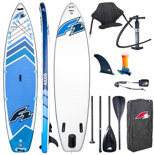 Campsup SUP F2 AXXIS Combo Aufblasbares Stand Up Paddle Board | Surfboard für Einsteiger & Fortgeschrittene mit zubehör