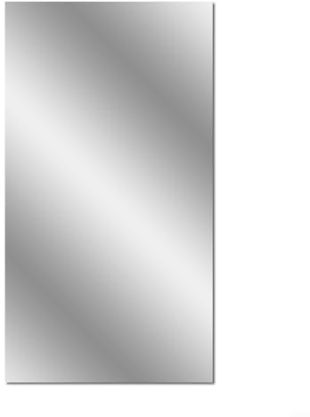 Adesivo da Parete a Specchio 200x60cm, Adesivo a Specchio in Acrilico Autoadesivo con Effetto Riflettente per Sfondi TV, Pareti, Stanze, Porte, Armadi, Soffitti