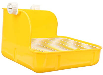 BUGUUYO Kaninchentoilette Aus Bodentöpfchen Für Kaninchen Und Hasen Abnehmbares Töpfchen Haushalts-kaninchentoilette Praktisches Kaninchentöpfchen Für Täglichen Gebrauch