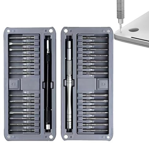 Set di cacciaviti di precisione, kit di strumenti di riparazione magnetica,Cacciavite elettrico di precisione per elettronica | Strumento cacciavite a cricchetto 30 in 1, strumento di riparazione dome