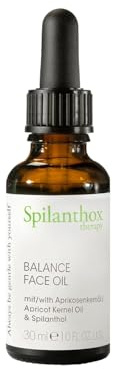 Spilanthox therapy - Balance Face Oil - Straffende Anti-Aging Gesichtspflege zur Mimikglättung - Gesichtsöl mit Spilanthol, Vitamin E & Aprikosenkernöl - vegane Naturkosmetik - 30ml