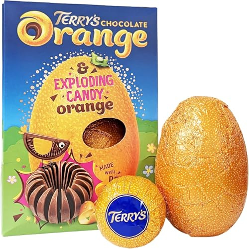 Easter Egg With NewTerry's Chocolate Orange Easter Egg Exploding Candy Ball 297g For Men Women By Experts Supplies