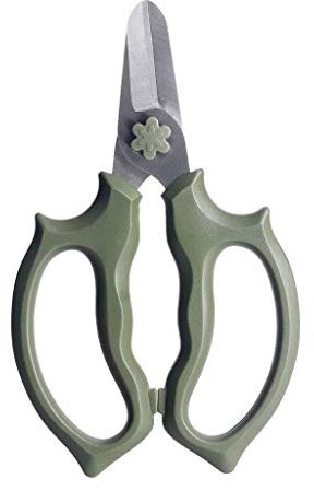 Tijeras de podar n Tijeras para flores, Herramientas para podar ramas, Tijeras de acero inoxidable de cabeza ancha, Tijeras multifuncionales, Rosa, Herramientas para floristas Tijera de podar de deriv
