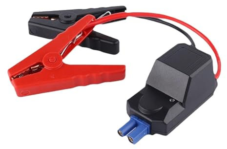 Folpus Terminales de Batería Del Automóvil, Cables de Ayuda de Arranque para Automóviles, Fácil de Usar