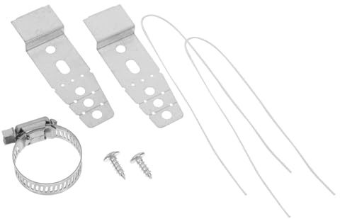 KONTONTY Piastra Di Montaggio Per Lavastoviglie in Metallo Staffa Di Installazione Per Lavastoviglie Set Di Montaggio Accessori Per L'installazione