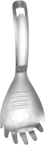 Alipis Cuchara Espagueti Acero Inoxidable Multifuncional con Mango para Pasta Fideos y Comida Fácil de Limpiar y para Ollas Antiadherentes