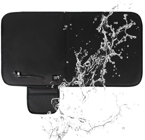 Asiento calefactado - para silla con calefacción | Alfombrilla calefactora con enchufe USB - Diseño de superficie portátil para comodidad térmica de soporte para calefacción eléctrica