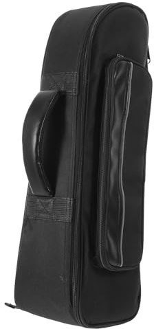Alipis Borsa Morbida per Tromba Imbottita Oxford con Tracolla Regolabile Custodia Compatta e Scomparti per Accessori Borsa da Viaggio per Musicisti e Studenti
