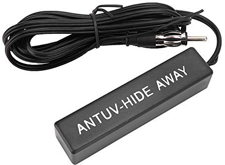 Amplificador de señal de Radio FM Am estéreo, Amplificador de Antena de Coche de 12 V, Antena amplificada Oculta de Radio estéreo electrónica Universal para Coche, Barco, RV