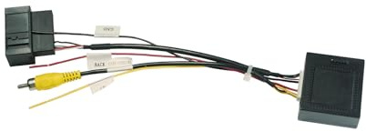FLUXEONS Rückfahrkamera-Adapter für VW Werkskamera, RGB-zu-CVBS-Videokonverter zur Beibehaltung der OEM-Rückfahrkamera