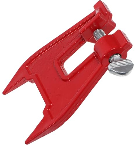 Tofficu Étau à Souches Portatif pour Tronçonneuse Électrique, Support Réglable D'affûtage de Chaîne, Outil Compact d'entretien pour Accessoires de Tronçonneuse, Guide Précis pour