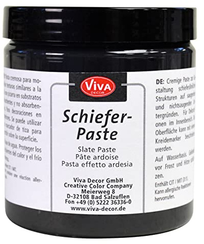 Viva Decor Schieferpaste 250ml Cremig Tontöpfe