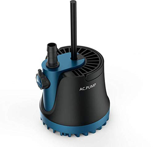 Qyoung AC Tauch Acquario Pompa Acquario Powerhead Fontana Idroponica, 3000 L/H Pompa Sommersa Subacquea per Laghetti, Acquario, Giardino, Fontana, Contenitore per Pesce