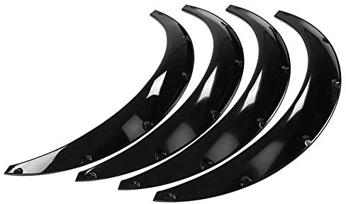 Ejoyous 4 Pièces Élargisseur de l'Aile, Arche de Garde-Boue Avant Arrière Universel, Évasement de Roue pour SUV Voiture Tout-Terrain