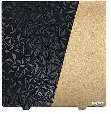 BCZAMD Ende-r 5 plus kit 3D Drucker Plattform 377 x 370 mm JanusBPS PEI Sheet Spring Steel Plate Double Sided Powder + Smooth Coated PET PEO Sheet Metallplatte Druckbett