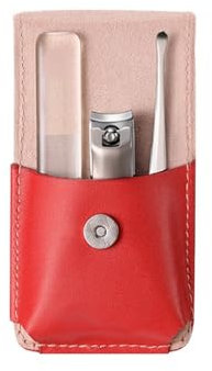 Nagelknipser Geschenkset Nagelknipser, Nagelfeile, Ohrgrablöffel, persönliches 3-teiliges Maniküre-Set, tragbares Nagelknipser-Set, persönliche Reise-Nagelpflege-Werkzeuge for Männer und Frauen ( Colo