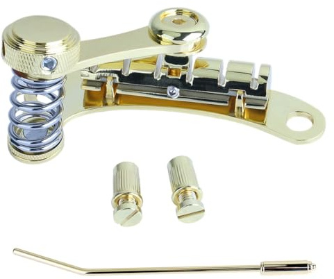 Lbvzxkad SG-01 Guld Vibrato Bridge elgitarr Tremolo jazz gitarr dubbellåsande Tremolo-system