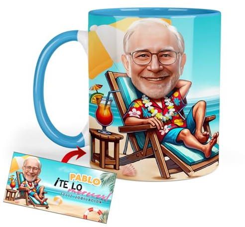 Kembilove Taza Jubilación | Regalos Originales | Cerámica | Taza de Café | 350 ml | Jubilación Hombre y Mujer
