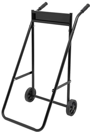 KOLHGNSE Außenborder Ständer, Heavy Duty Außenbordmotorständer Faltbar Transportwagen Motor Trolley Aussenborder Bootsmotor Stand 70kg