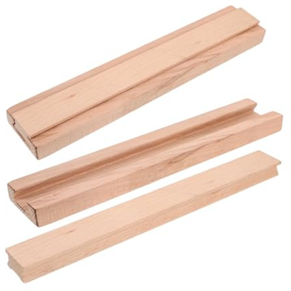 LOLIPPYY 2stücke Holz Schubladenführung Kommoden-reparaturset Ersatz Für Schubladenschienen Schubladenführungen Mit Unterer Mittenmontage Möbelgleiter