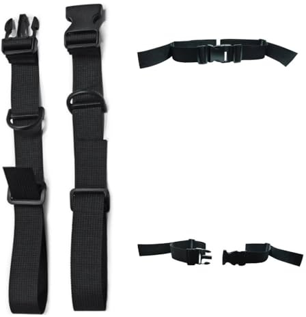 Naisfei 2 Stück Verstellbarer Brustgurt Rucksack Kinder,Robust und Haltbar, Schulrucksack Brustgurt für Rucksack mit Schnellverschluss, rutschfest Rucksack Brustgurt für Joggen Wandern Außerhalb(sch